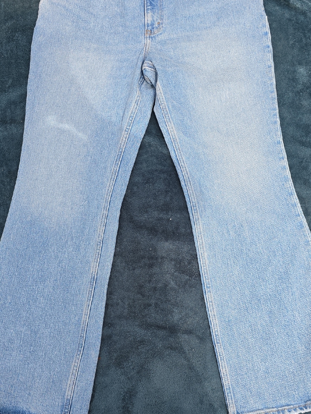 Abercrombie Light Blue Women's Jeans - 70s VINTAGE FLAIR HIGH RISE JEANS NEW $99